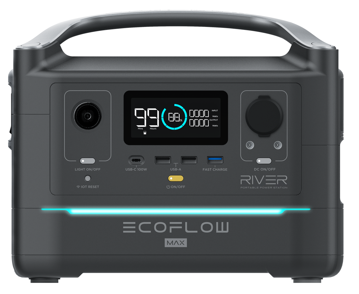 EcoFlow -BUNDLE- RIVER Max / Portable Power Station w/ Additional 