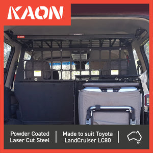 Kaon Cargo Barrier and Shelf for Toyota Land Cruiser 80