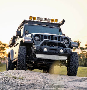 Rival 4x4 Jeep JK JL JT - Rival Modular Stamped Steel Stubby Bumper