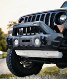 Rival 4x4 Jeep JK JL JT - Rival Modular Stamped Steel Stubby Bumper
