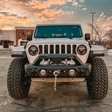 Rival 4x4 Jeep JK JL JT - Rival Modular Stamped Steel Stubby Bumper