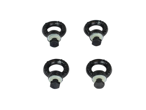 FRONT RUNNER Black Tie Down Rings 4 PCS