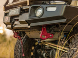 Kaon Recovery Tow Points for Toyota Land Cruiser LC70 [Colour: Tanami Red] Vendor