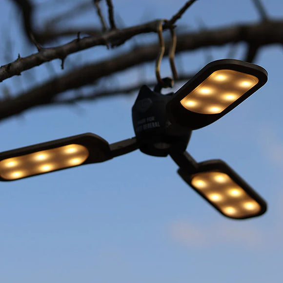 Post General Tri-Panel Solar Charged Led Light – MOTOTESTO Overland ...