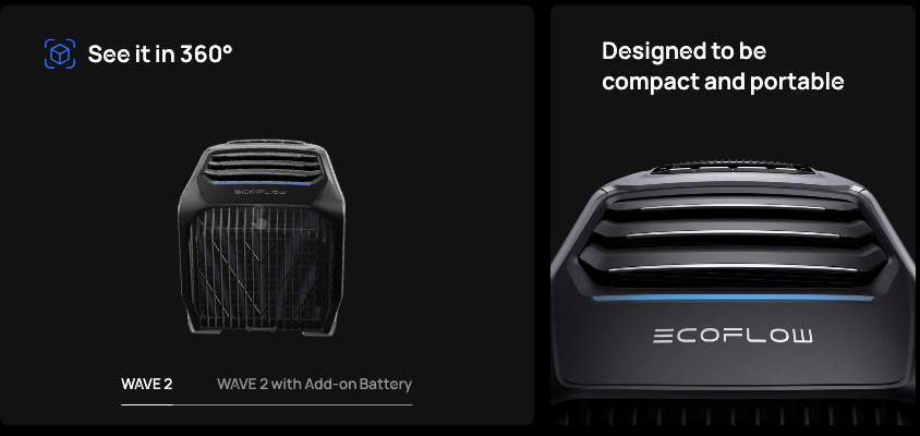 EcoFlow Wave 2 with Battery – MOTOTESTO Overland Equipment Shop