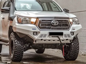 Rival Aluminum Front Bumper - Toyota Hilux 2018 Rocco 2D.5716.1 (with LED light)