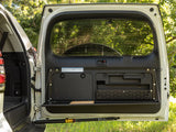 Kaon Rear Door Drop Down Table and Cage for Toyota Prado 150 / Lexus GX 460 [Colour: Undara Black]