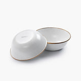 Barebones Living Enamel Bowl - set of 2