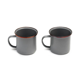 Barebones Living Enamel Cup - set of 2