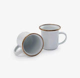 Barebones Living Enamel Cup - set of 2