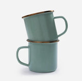 Barebones Living Enamel Cup - set of 2