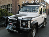 FRONT RUNNER Land Rover Defender 90/110 Bonnet Protector / Black