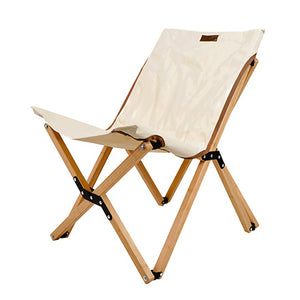 Camping Bamboo Canvas Chair
