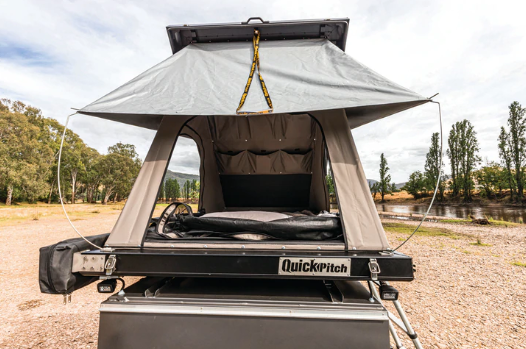 Quick Pitch Hard Shell Roof Top Tent MOTOTESTO Overland Equipment Shop