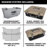 Decked Drawer System with Accessories - DR9 Rambox 2500/3500 6'4", 2009-current